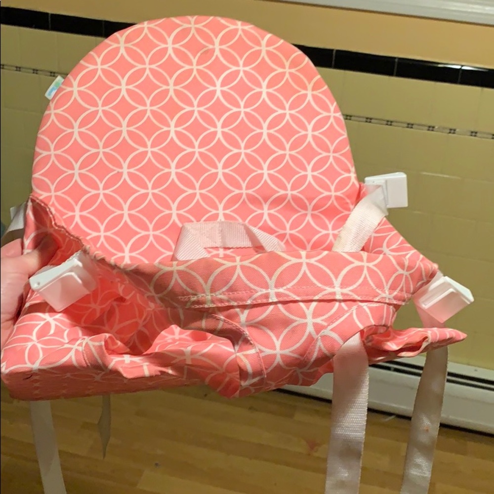 Pink buggy bench